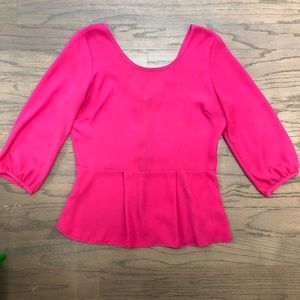 Fuchsia blouse